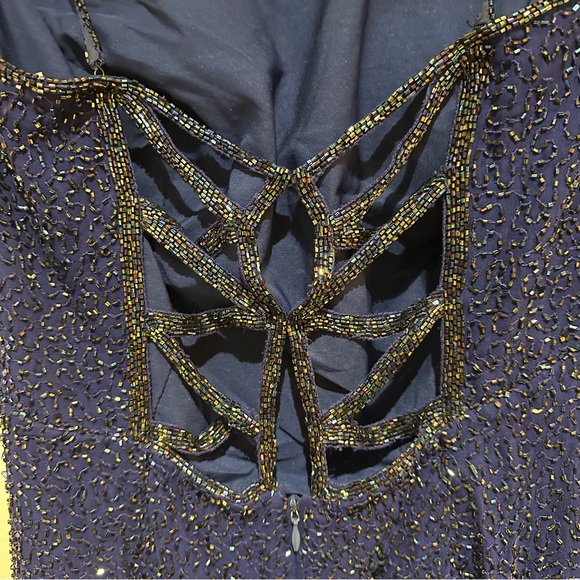 Cache navy blue gown - Picture 6 of 8